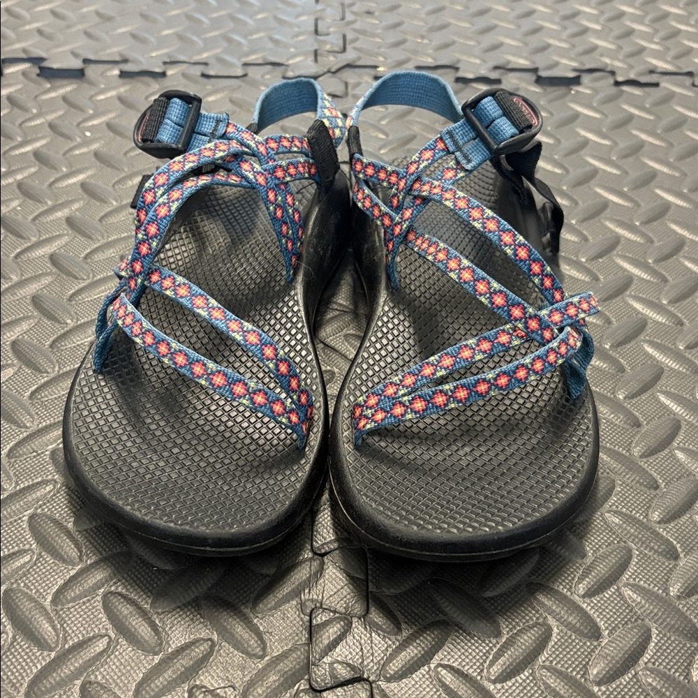 CHACO Women's ZX/1 Yampa Sandals, Erupt size W 9 - Picture 3 of 8
